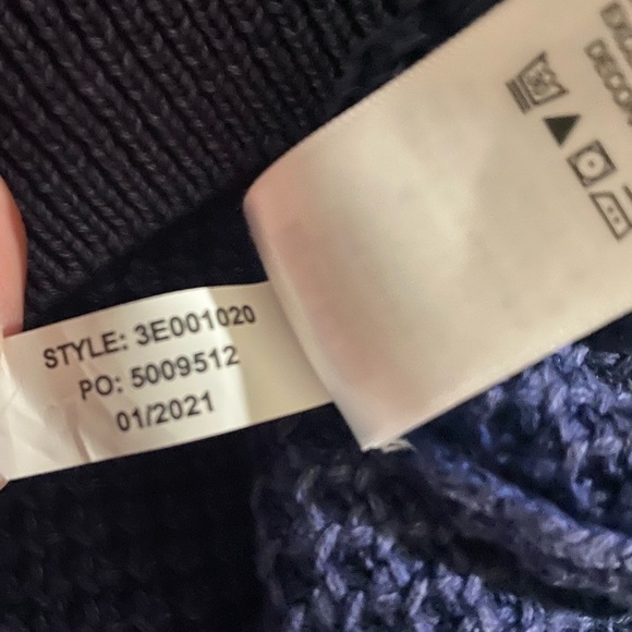 Vineyard Vines Quarter Zip Sweater Boys Size M - Picture 6 of 9